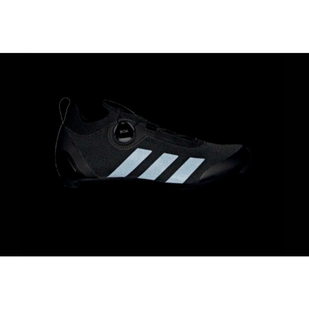 Adidas The Parley Road BOA Reflective Cycling Shoes Black Men's Size 10 GW6266 - Picture 3 of 15